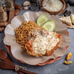 Paket Indomie Ayam Geprek Leleh