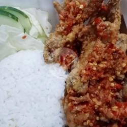 Nasi Ceker Geprek