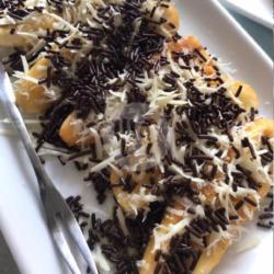 Pisang Renyah Coklat Keju