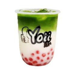 Greentea Boba Milk