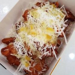 Pisang Keju Saus Nanas