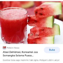 Jus Semangka Merah Manis Tanpa Biji