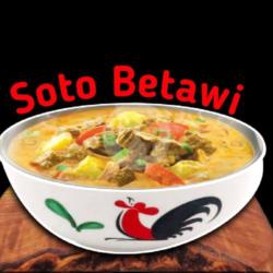 Soto Betawi Daging  Nasi