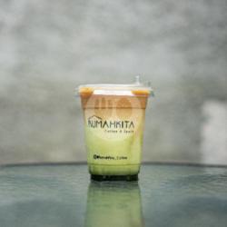 Ice Dirty Matcha Latte