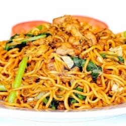 Mie Goreng Ayam Bakso Sosis