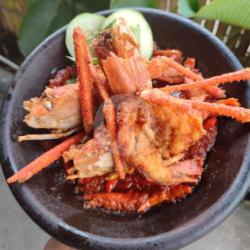 Sambal Bakar Udang Galah Goreng Tepung