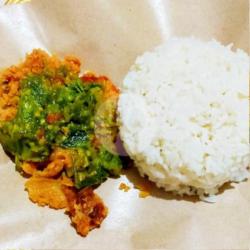 Ayam Geprek Crispy Sambel Ijo Sayap