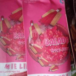 Mie Lidi Balado Spicy Sweet