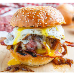 Egg Beef Burger