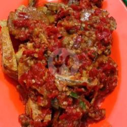 Ayam Teri Cabe Merah Terasi