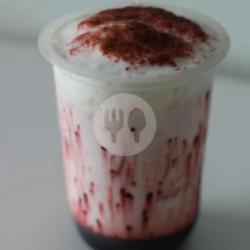 Delicate Red Velvet Drink