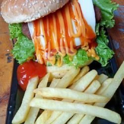 Paket Burger Beef   Kentang