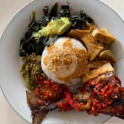 Nasi Ikan Tongkol Balado