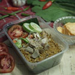 Nasi Goreng  Ayam Teri Medan Arang