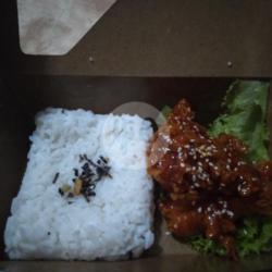 Honey Spicy Chicken   Nasi