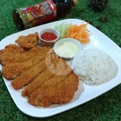 Chiken Katsu   Mayonaise   Saus Chili