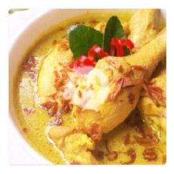 Nasi Ayam Opor Tumis Sambal
