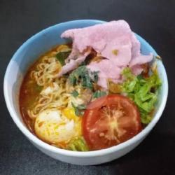 Mie Rebus Padang   Telur