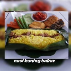 Nasi Kuning Bakar