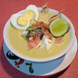 Soto Medan Telur Perkedel