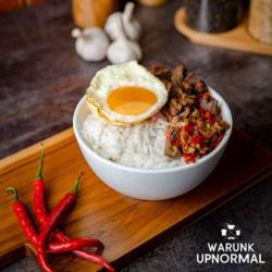 Nasi Cibi (chili Beef)