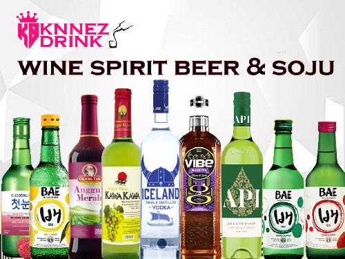 Knnez77 Kawakawa, Soju, Beer, Vibe, Vodka, Anggur Merah,Setu Cipayung