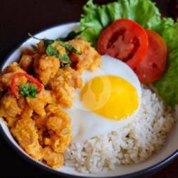 Salted Egg Jasmine Rice