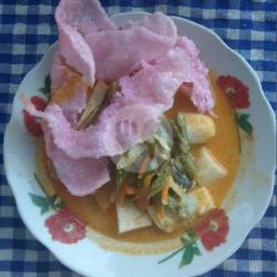 Ketupat Sayur Buncis Campur Nangka