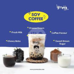 Boba Varian Rasa Soy Coffe Cream Chesee