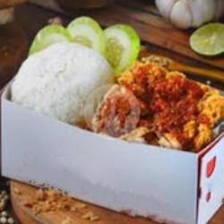 Paket Ayam Panas ( Pake Nasi ) Sambal Limau