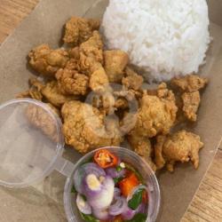 Panas Crispy Chicken Pop Sambal Matah