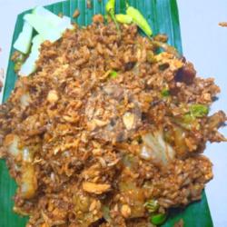 Nasi Goreng Teri Udang Rebon, Sayur