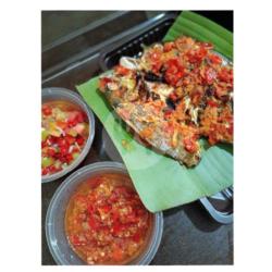 Ikan Kuwek Bakar Rica