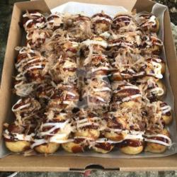 Takoyaki Party Mix Isi 40 ( Isi Keju, Sosis, Crab)