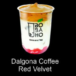 Dalgona Coffe Red Velvet