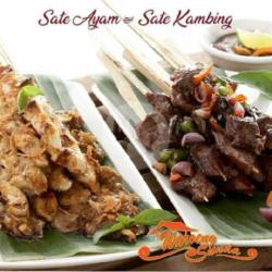 Sate Kombinasi (ayam-kambing)