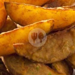 Kentang Simplot Spicy Wedges 1kg