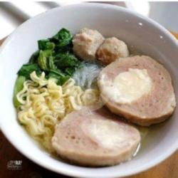 Bakso Ayam Keju Mozarela Bakso Kecil Kol,mie,kecap,saos,sambel