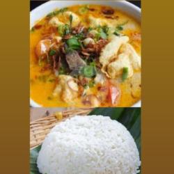 Paket Nasi   Soto Campur