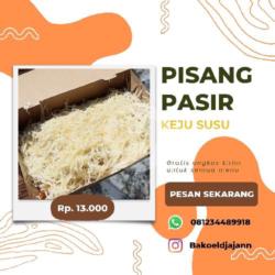 Pisang Pasir Keju   Susu