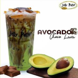 Choco Lava Avocado ( Jelly Boba Habis )