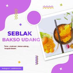 Seblak Bakso Udang