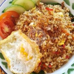 Nasi Goreng Terasi Pedas Udang Goreng