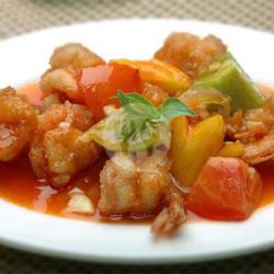 Ayam Goreng Tepung Saus Asam Pedas