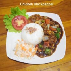 Nasi Chicken Black Pepper