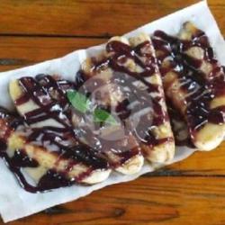 Pisang Bakar Blueberry