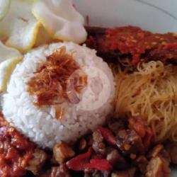 Nasi Sayur Ikan Sambal