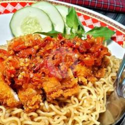 Mie Chicken Katsu Geprek