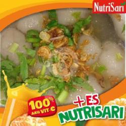 Cilok Kuah   Es Nutrisari