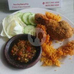 Paha Ayam Kremes Sambal Galak